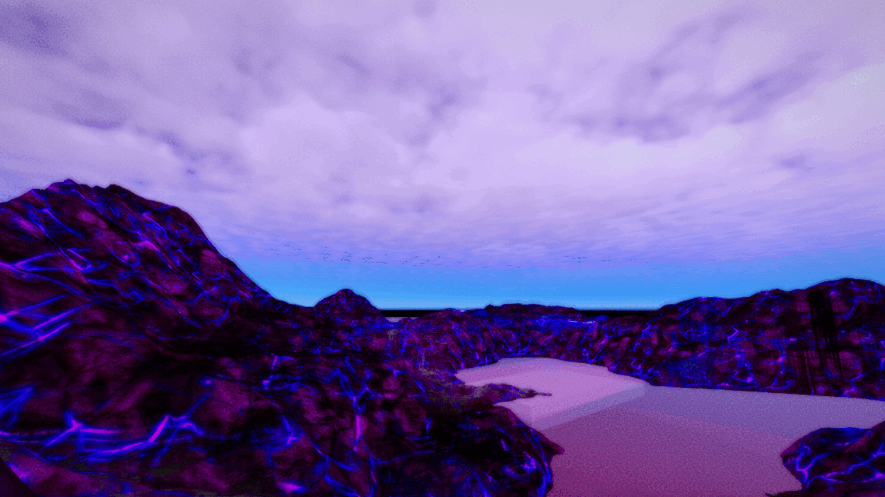 GIF of 4 different textures