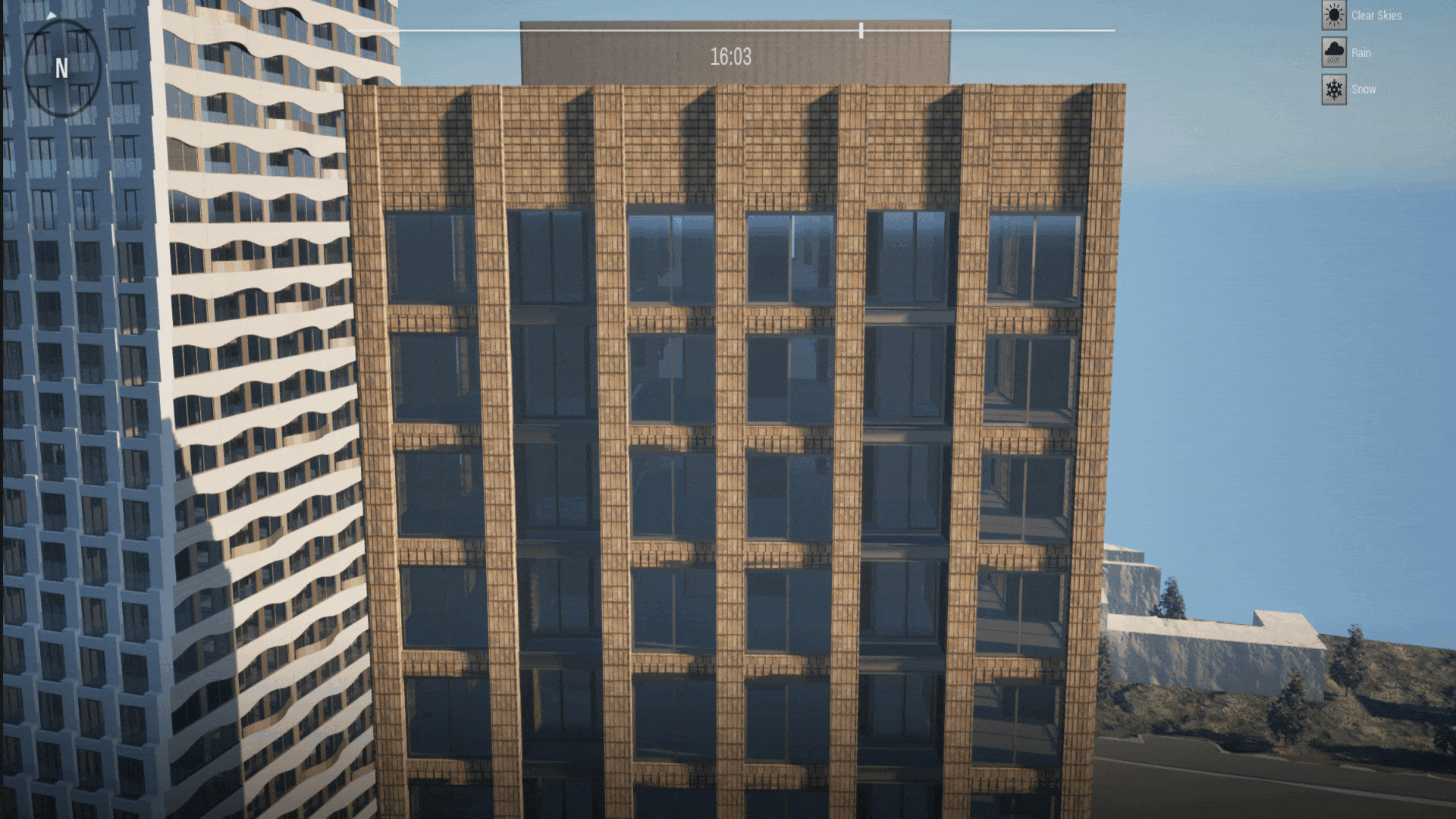 Gif of textures applied in game