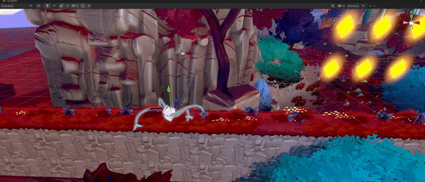 Octo patrolling in-game