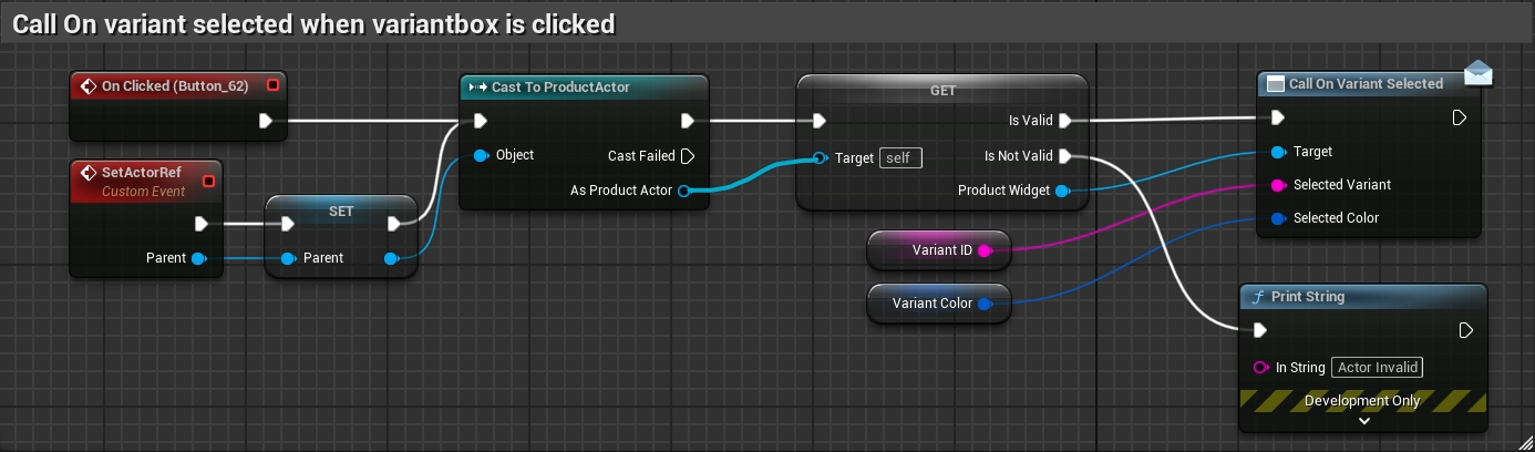 Variant Logic Example